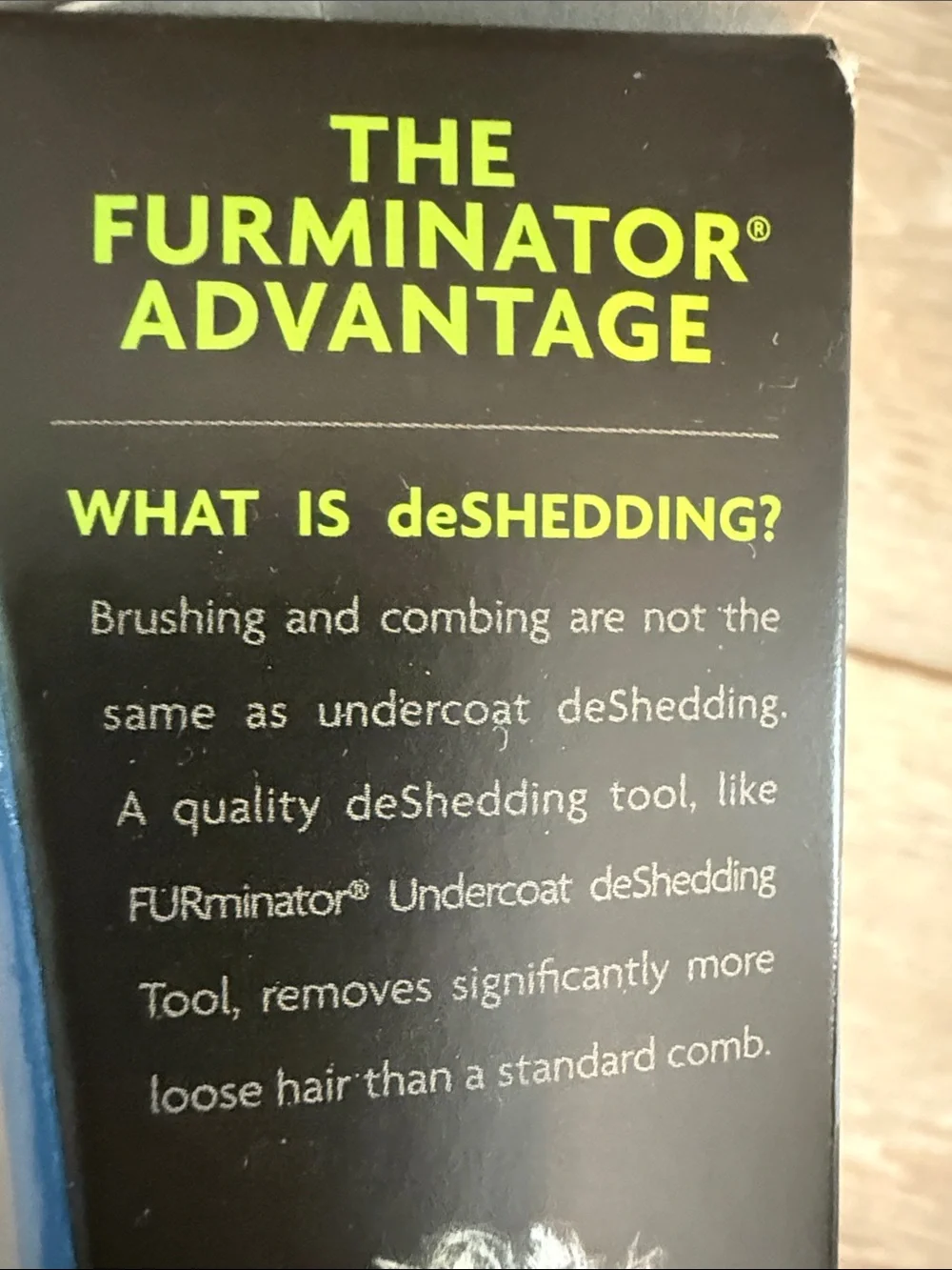 New FURminator Undercoat deShedding Tool. Large dog. Gift.